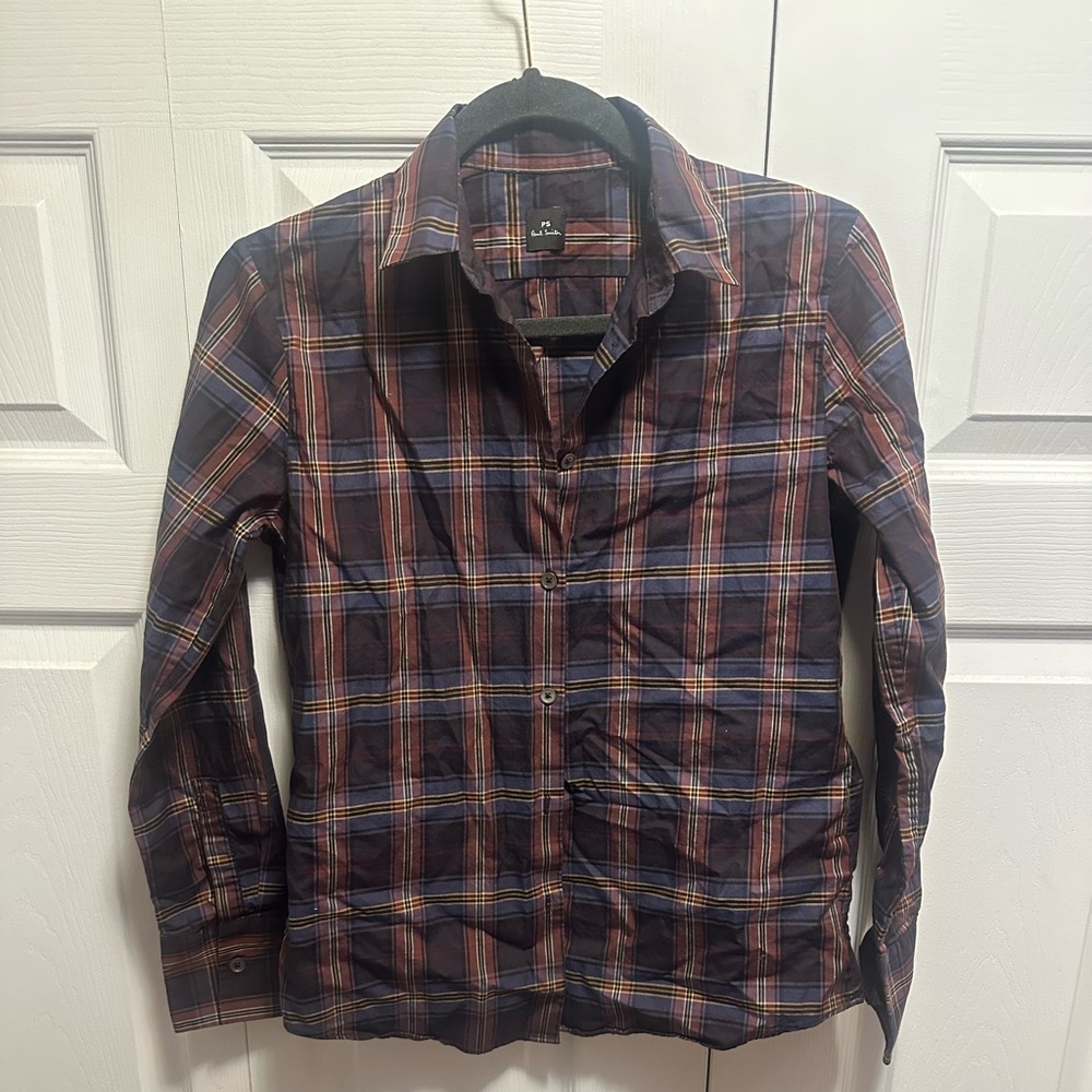 Paul Smith Multicolor Plaid Shirt Size XS